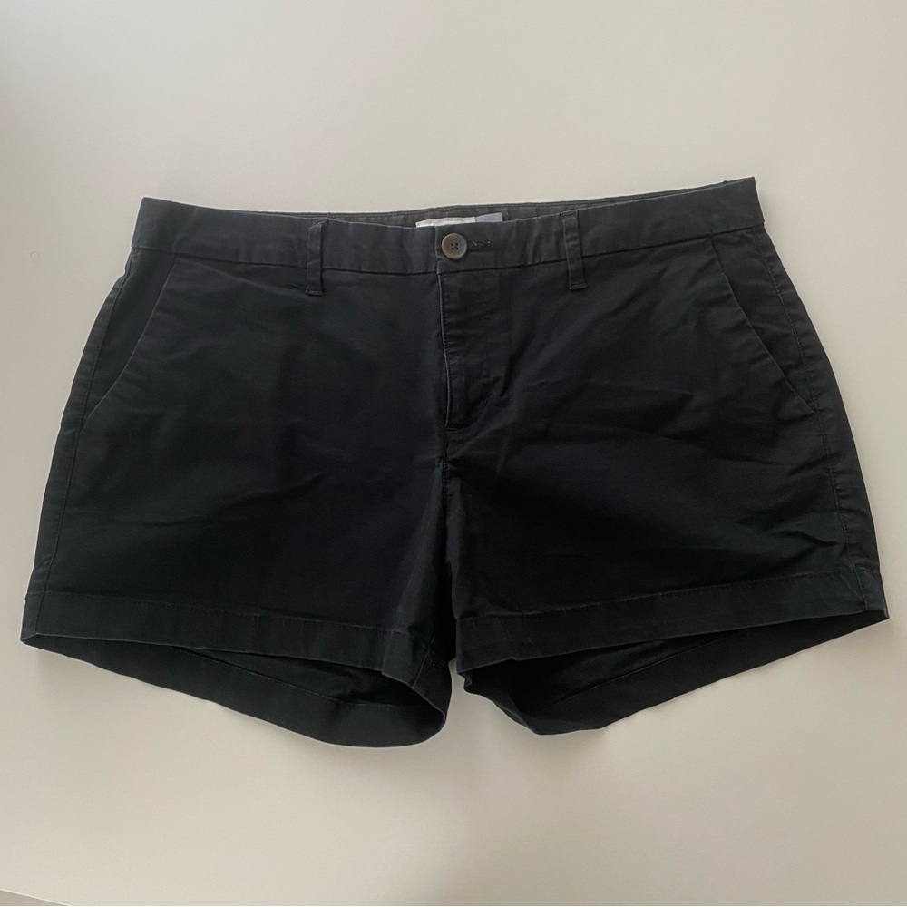 Old Navy Black Chino Shorts Size 10